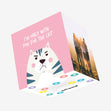 Grumpy Cat I'm Only With You For The Cat Confetti-exploding Greetings Card