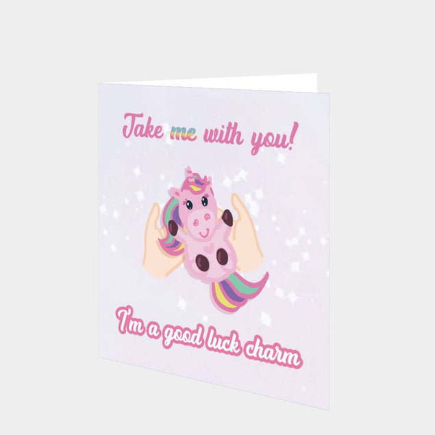 Good Luck Charm Card