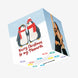 Merry Christmas To My Favourite Penguin Couple Confetti-exploding Greetings Card