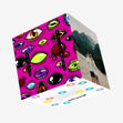 Creepy Eyes Happy Halloween Confetti-exploding Greetings Card