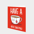 Tea-riffic Christmas Card