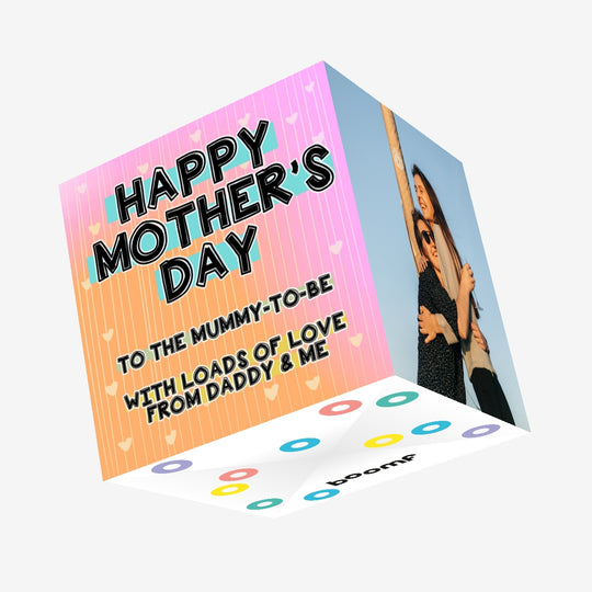 Happy Mother's Day To The Mummy To Be Confetti-exploding Greetings Card