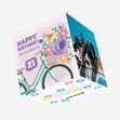 21st Birthday Have A Blooming Year Confetti-exploding Greetings Card