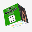 Poker Happy Birthday Loser Confetti-exploding Greetings Card