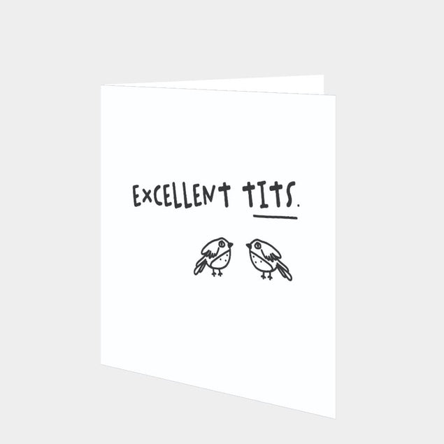 Excellent Tits Card