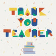 Thank You Teacher Card