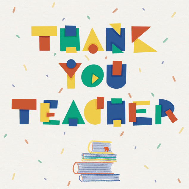 Thank You Teacher Card
