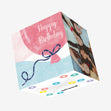Happy Birthday Balloon Confetti-exploding Greetings Card