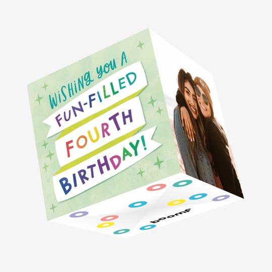 Fun-filled Fourth Confetti-exploding Greetings Card