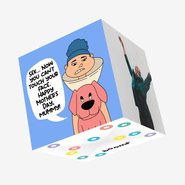 Happy Mother's Day Mummy Funny Confetti-exploding Greetings Card