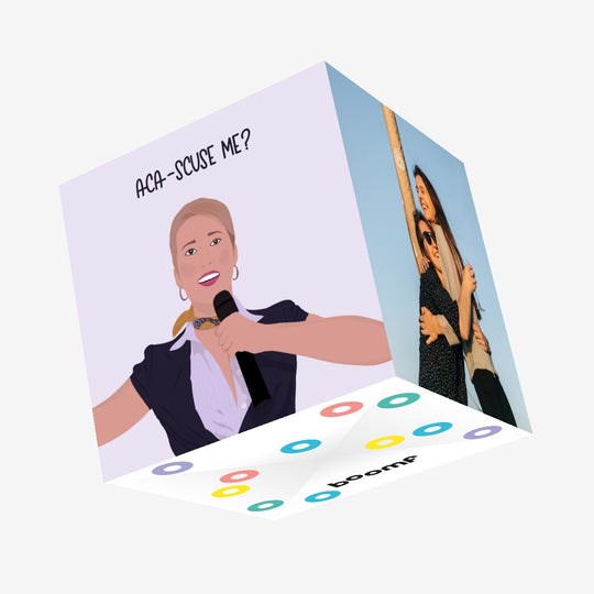 Aca-scuse Me Confetti-exploding Greetings Card