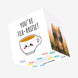 You're Tea-rrific Cute Cup Of Tea Confetti-exploding Greetings Card