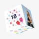 Age 18 Confetti-exploding Greetings Card