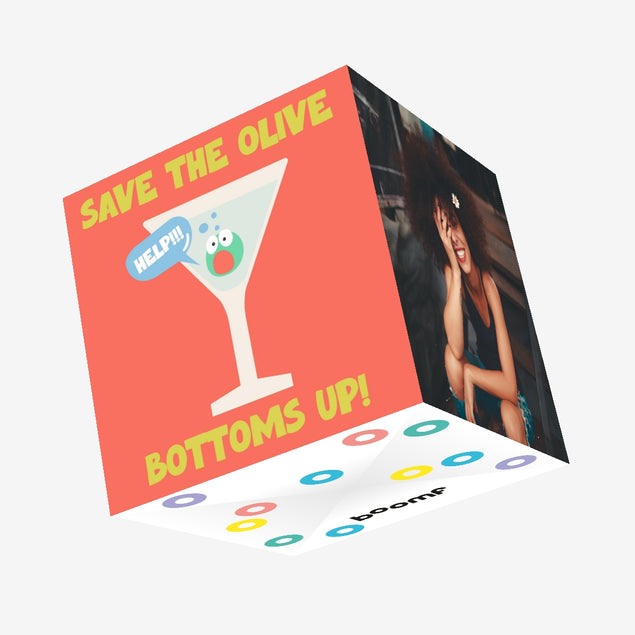 Save The Olive Confetti-exploding Greetings Card