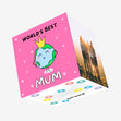 World's Best Mum Confetti-exploding Greetings Card