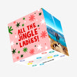 All The Jingle Ladies Christmas Confetti-exploding Greetings Card