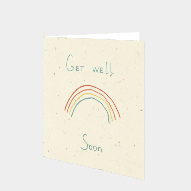 Get Well Rainbow Card