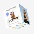 Happy Birthday Wiser And Not Much Older Confetti-exploding Greetings Card