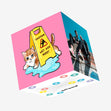 Caution: WAP Confetti-exploding Greetings Card