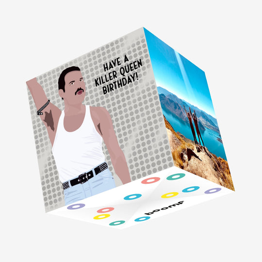 Have A Killer Queen Birthday Confetti-exploding Greetings Card