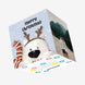 Cute Polar Bear Merry Christmas Confetti-exploding Greetings Card