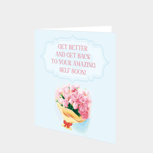 Get Better Bouquet Card