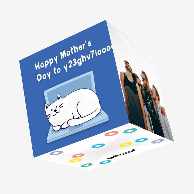 Happy Mother's Day From The Cat Confetti-exploding Greetings Card