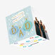Merry Christmas Lovely Dad Confetti-exploding Greetings Card