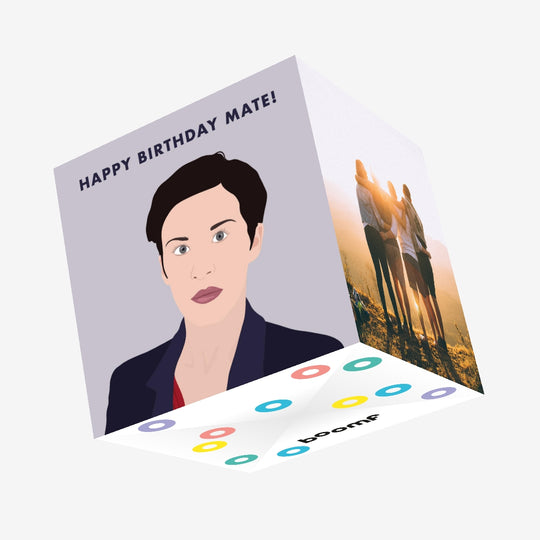 Line Of Duty Kate Birthday Confetti-exploding Greetings Card
