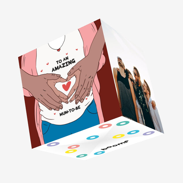 Happy Mother's Day To Am Amazing Mum To Be Confetti-exploding Greetings Card