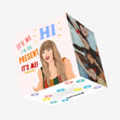 I'm The Present Taylor Swift Birthday Confetti-exploding Greetings Card