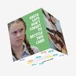 Greta Thunberg Eco-warrior Don't Forget To Recycle Confetti-exploding Greetings Card
