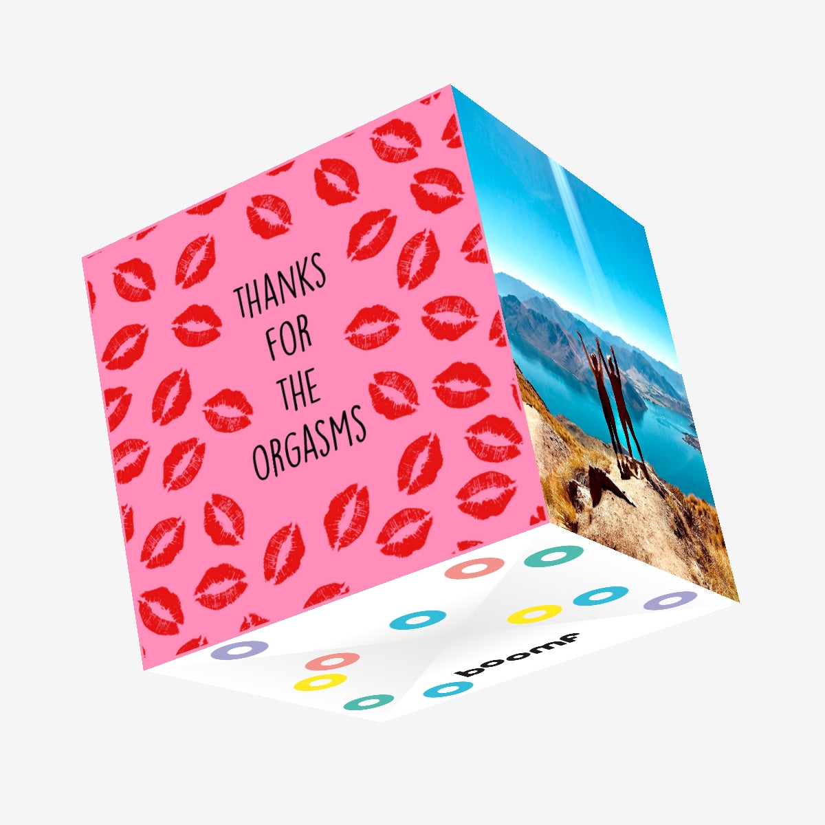 Thanks For The Orgasms Confetti-exploding Greetings Card – Boomf