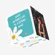 Happy Mother's Day To A Future Mom Cute Flower Confetti-exploding Greetings Card