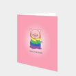 Happy Pride Month Piggy Card