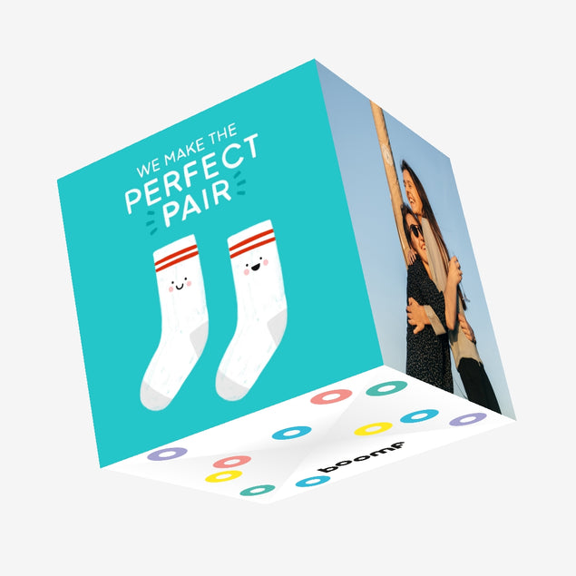 We Make The Perfect Pair Confetti-exploding Greetings Card