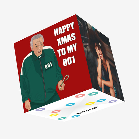 My 001 Christmas Confetti-exploding Greetings Card