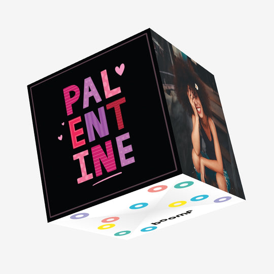 Palentine Valentine's Day Confetti-exploding Greetings Card
