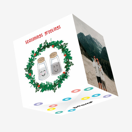 Seasonings Greetings Confetti-exploding Greetings Card