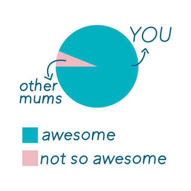 You & Other Mums Bomb 3D Cube Card
