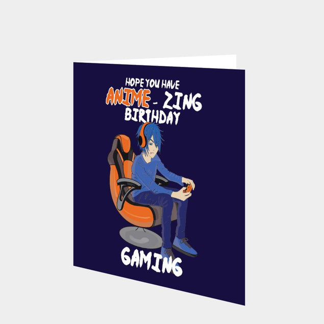 Anime-zing Birthday Card