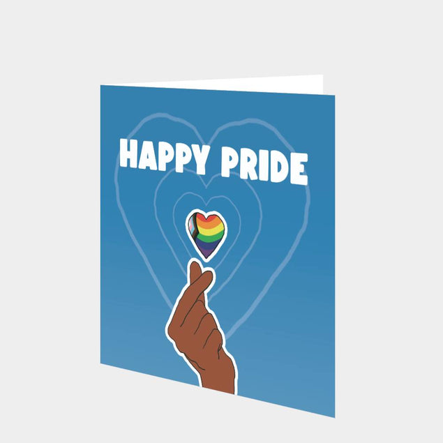 Happy Pride Heart Card