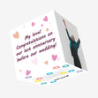 My Love Last Anniversary Before Wedding Confetti-exploding Greetings Card