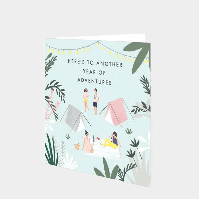 Festival Birthday Card