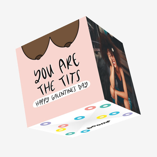 You Are The Tits 3 Confetti-exploding Greetings Card