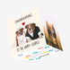 Bulldog Happy Couple Confetti-exploding Greetings Card