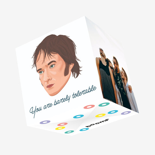 Pride And Prejudice Mr Darcy Confetti-exploding Greetings Card