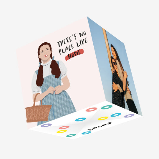 There's No Place Like Home - Dorothy Confetti-exploding Greetings Card