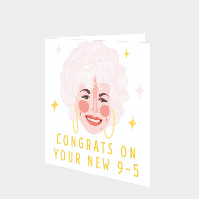 Congratulations On Your New 9-5 Card