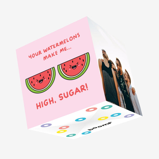 Watermelon High Confetti-exploding Greetings Card